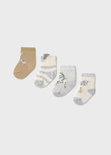 Set 4 calze caldo cotone neonato - Mayoral