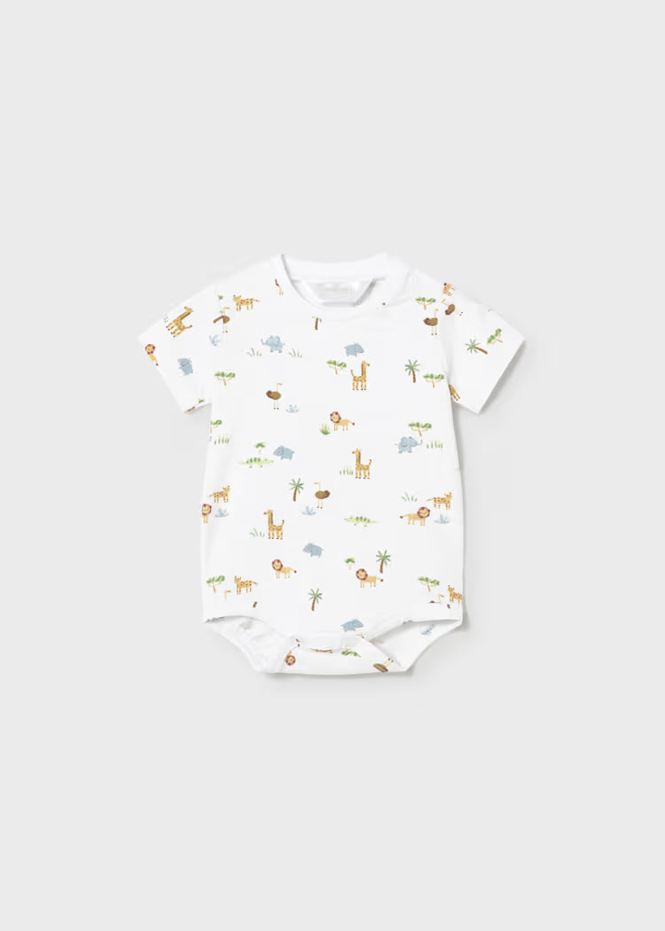 Baby jumpsuit with bodysuit