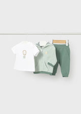 Completo tre pezzi neonato