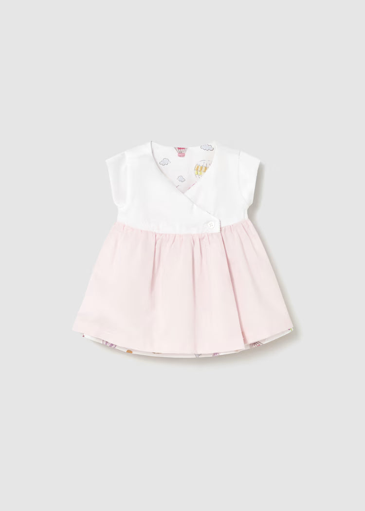 Vestito reversibile neonata