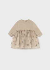 Abito in maglia e tulle - Mayoral - 1/18 mesi